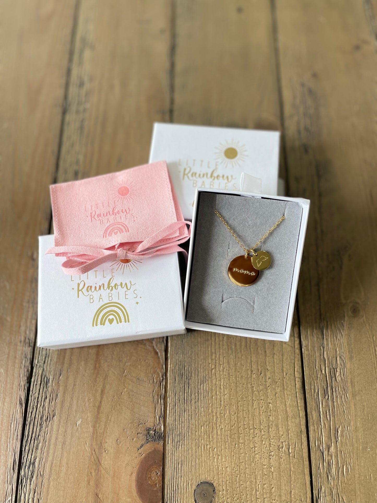 Pendant Necklace - Wings Mama